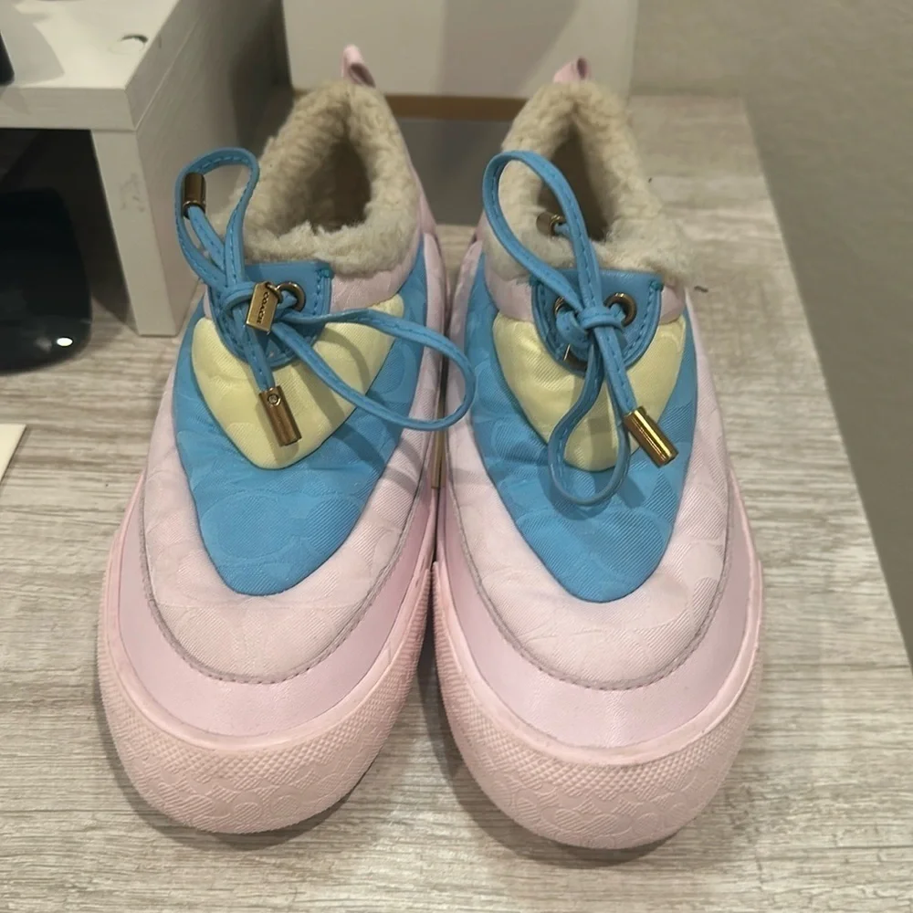 Coach Citysole Skate Snow Sneaker Size 6 - Picture 5 of 8